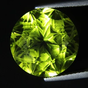 Impresionante cuarzo limón natural de 13,82 quilates 15 mm redondo corte estrella piedra preciosa suelta Brasil - Imagen 1 de 3