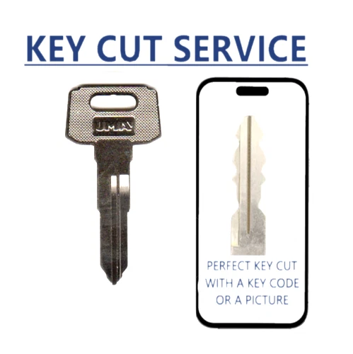 CORTE DE LLAVE + LLAVE YH49 / X118 Yamaha Suzuki Kawasaki Polaris CAN-AM Moto ATV Foto 1 de 4