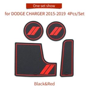 Car Inner Anti-Slip Central Control Cup Holder Mats For Dodge Charger 2015-2019 - Bild 1 von 10
