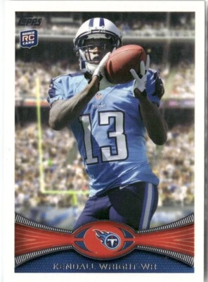 2012 Topps Football Kendall Wright Rookie Tennessee Titans #378 - Image 1 of 2