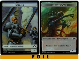 1x MTG - SOLDIER \\ ELDRAZI SPAWN TOKEN #07/02 - FOIL - Modern Horizons 3 - Picture 1 of 1