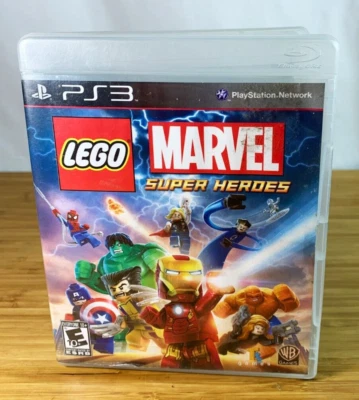 LEGO Marvel Super Heroes Greatest Hits -Ps3 - Estuche, GameManual + Disco de bonificación Foto 1 de 3