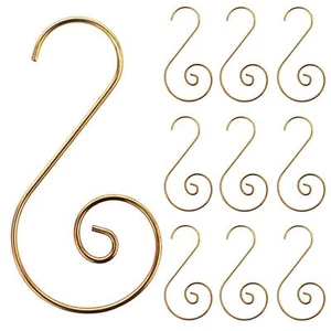 200PCS Christmas Ornament Hooks Christmas Tree S-Hooks Ornament Hanger Metal ... - Picture 1 of 5