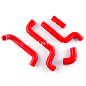 Fit For Aprilia RS125 RS 125 05-10 Silicone Radiator Coolant Hose Pipe NEW - Picture 1 of 10