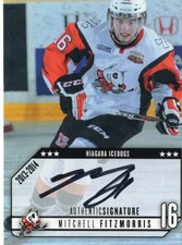 2013/14 Niagara IceDogs Autographs - MITCHELL FITZMORRIS