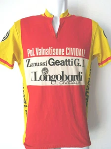 Ciegi CYCLING JERSEY Valnatisone Cividale Zanussi Geatti ILongobardi vtg fiat - Picture 1 of 12