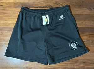 Short en maille noir grand Aime Leon Dore ALD / New Balance SONNY NY basketball gym - Photo 1/4