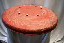 Burmese Red Lacquer Large Round Offering Or Serving Tray, Late 19Th Century "16