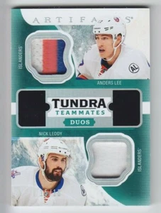 Parche UD ARTEFACTS LEE LEDDY 2016-17 15/15 ESPECTRO TUNDRA COMPAÑEROS DE EQUIPO Islanders - Imagen 1 de 1