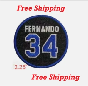 Los Angeles Dodgers Fernando Valenzuela Memorial Jersey Patch 2.25" - Picture 1 of 4