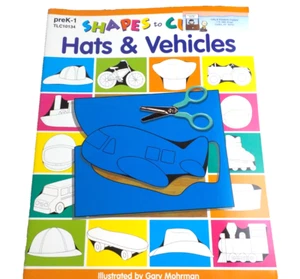Teaching & Learning Company Shapes To Cut Hats & Vehicles PreK-1 - Picture 1 of 5