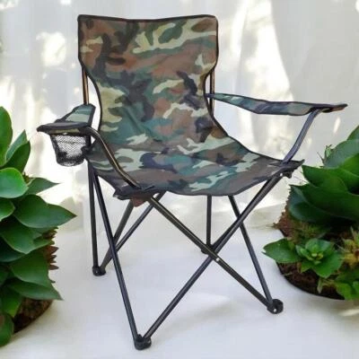 FABOER Folding Camping Chairs Lightweight Outdoor Patio Garden Beach Chair Fishing Seat