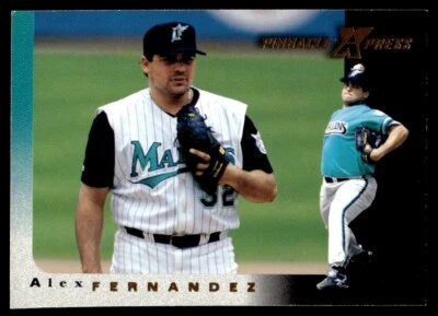 1997 Pinnacle X-Press #75 Alex Fernandez - Detroit Tigers - Image 1 of 2
