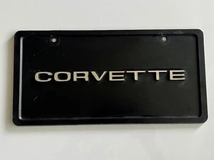 Chevrolet Corvette Vintage Vanity Novelty Show License Plate 70’s 80’s Florida - Picture 1 of 1