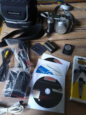 Canon Powershot G6 Digitalkamera Silber Mit OVP - Bild 1 von 2