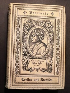 Troilus und Kressida - Giovvani Boccaccio - First Edition - 1884 - German - Picture 1 of 9