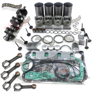 Kit de reconstrucción de motor + cigüeñal + bomba de agua + bomba de aceite para Isuzu 4JB1 Bobcat 843 853 - Imagen 1 de 9