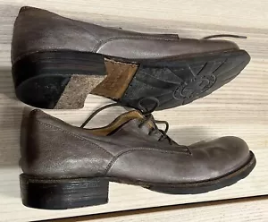 Oxford Fiorentini + Baker Derby Cuero Mujer 39 EE. UU. 9 Clásico - Imagen 1 de 6