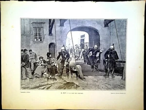 Gravure de presse - La Part des pauvres - M. ROY - Imagen 1 de 1