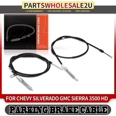 Rear L & R Parking Brake Cable for Chevy Silverado 3500 HD GMC Sierra 3500 HD - Image 1 of 4