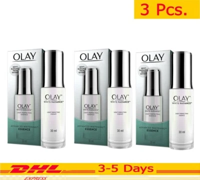 3X Olay White Radiance Light Perfecting 30ml Essence bright smooth skin radiant - Image 1 of 3