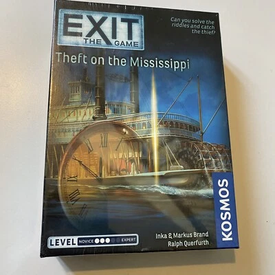 Exit Game Theft on the Mississippi Thames & Kosmos Escape Room Board Brand New - Image 1 of 3