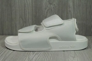 Adidas Originals Uomo Adilette 3.0 Sandalo-Bianco EG5026/Sandali Estivi Taglia 10 - Foto 1 di 6