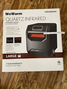 WE WARM Elektrische 6 Elemente Infrarotheizung mit Fernbedienung Neues Modell 1500 Watt - Bild 1 von 6