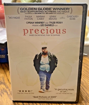 Precious 2009 DVD Precious Jones Widescreen Overweight Fat Bullied Pregnant Girl - Image 1 of 4