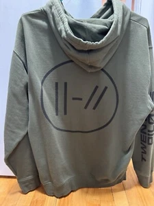Twenty One Pilots Trench Era Army Green Hoodie - Picture 1 of 3