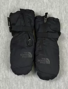 The North Face DryVent Mitten Gloves Toddler Extra Small Black Zip Strap - Picture 1 of 8