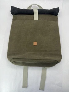 UCon Acrobatics Green Canvas Roll Top Backpack - Picture 1 of 12