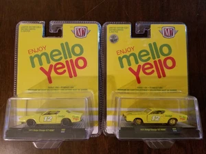 M2 Machines 2020 Mello Yello 1971 Dodge Charger R/T HEMI *CHASE* (Lot of 1) NEW - Picture 1 of 7