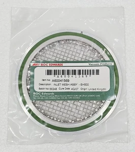 BOC EDWARDS Vacuum Products A60041569 INLET MESH ASSY - EH500 - Bild 1 von 7