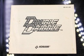 SIN JUEGO - &iexcl;SOLO MANUAL AUT&Eacute;NTICO! NINTENDO NES DOBLE DRIBBLE