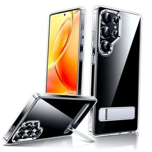 for Samsung Galaxy S25 Ultra Case with Stand,Adjustable Kickstand Clear - Picture 1 of 7