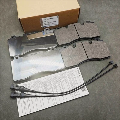 Front Brake Pad Kit for 23316708 Chevrolet Corvette Z06 Z07 Carbon Ceramic Rotor Foto 1 de 4