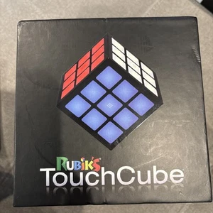 Rare Rubik's Cube Interactive Touch Lights Sound Puzzle, Charging Base, No Cable - Picture 1 of 6