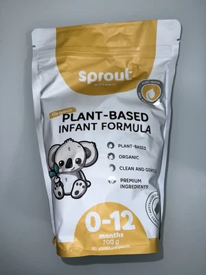 Fórmula infantil orgánica a base de plantas Sprout 0-12 meses caduca 22/11/2026 Foto 1 de 4