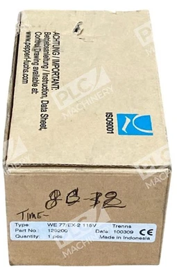 Pepperl Fuchs WE77/Ex-2 115VAC Switch Amplifier 129200 - Image 1 of 4