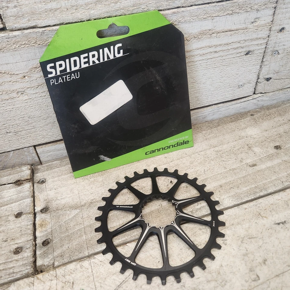 🚴Cannondale 1x SpideRing SL X-Sync 32T, 6 mm de desplazamiento, plato de 10-12 velocidades🚴NUEVO Foto 1 de 4