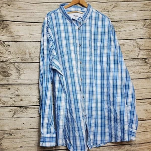 Camisa de manga larga con botones talla King talla 4XL - Imagen 1 de 6