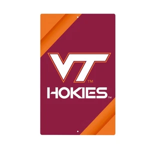 Letrero de pared de metal Virginia Tech Logo EE. UU., 7,5" X 11,5" - Imagen 1 de 2