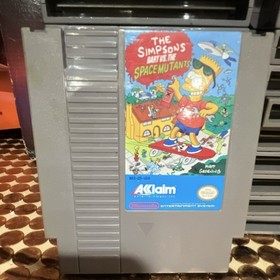 Acclaim The Simpsons Bart vs. the Space Mutants Nintendo NES NTSC-U/C US/Canada
