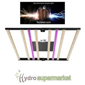 TEZLA LED & UV-IR 720w GROW LIGHT FULL SPECTRUM NEW FOR 2024 2.8 UMOL/J PPF 2016 - Picture 1 of 6