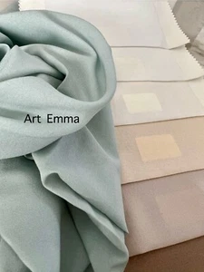leichter Georgette Gardinenstoff verschiedene Farben - Bild 1 von 26