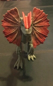 Jurassic Park World 12” Large Basic Dilophosaurus Dinosaur Action Figure Pre Own - Picture 1 of 4
