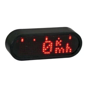 Moto Gadget Moto Motorcycle Motorbike Motoscope Mini Digital Gauge Black - Picture 1 of 2