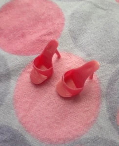 Mattel Barbie Dark Rose Pink Mule Heels Japan #4 - Picture 1 of 6