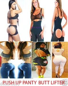 Damen Push Up Höschen S Shapewear Bauchdeckenstraffung Erhöhter Po Booty Body Shaper - Bild 1 von 12